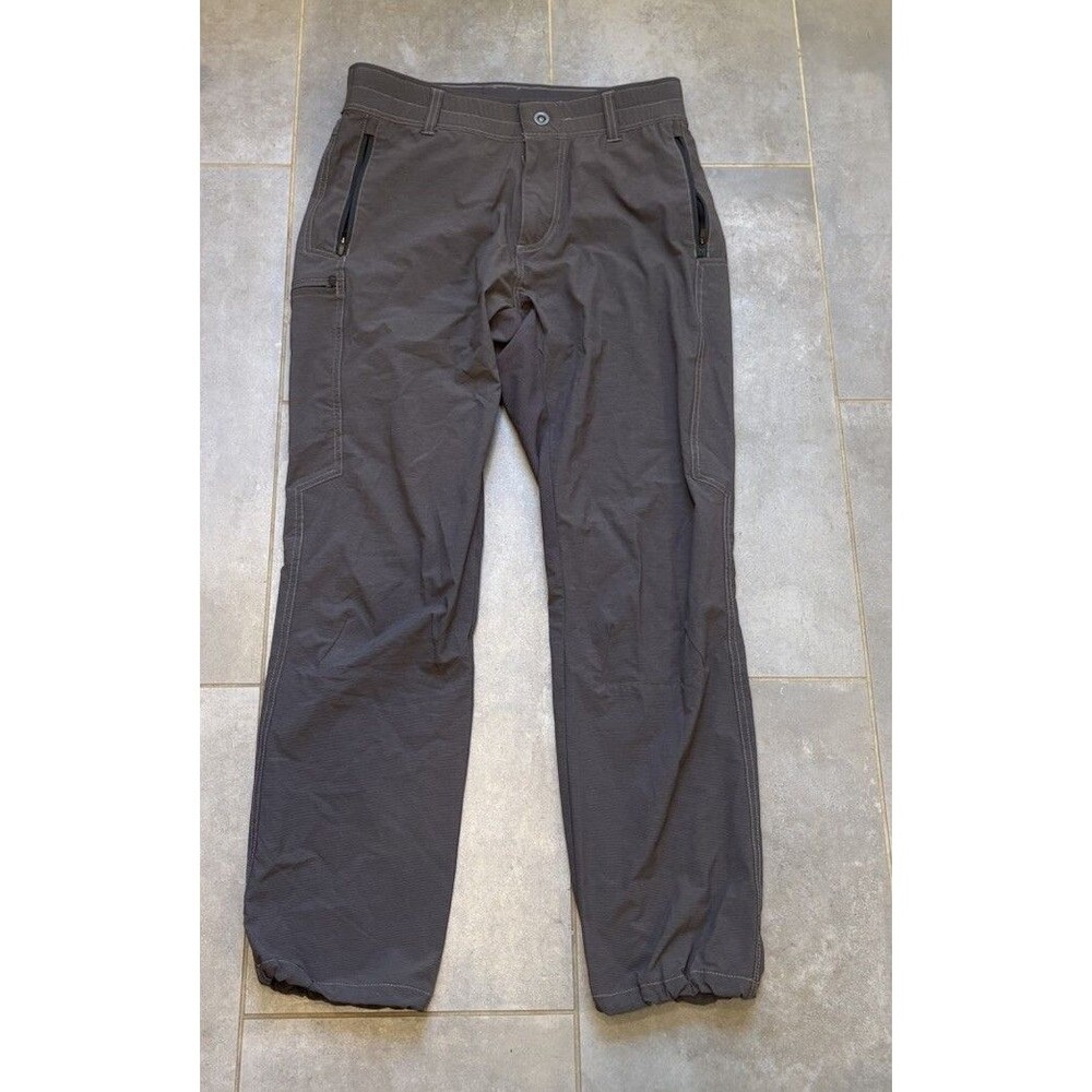 KÜHL 'Avengr' Gray Stretch Nylon Blend Ripstop Hiking Pants Sz. 32x30